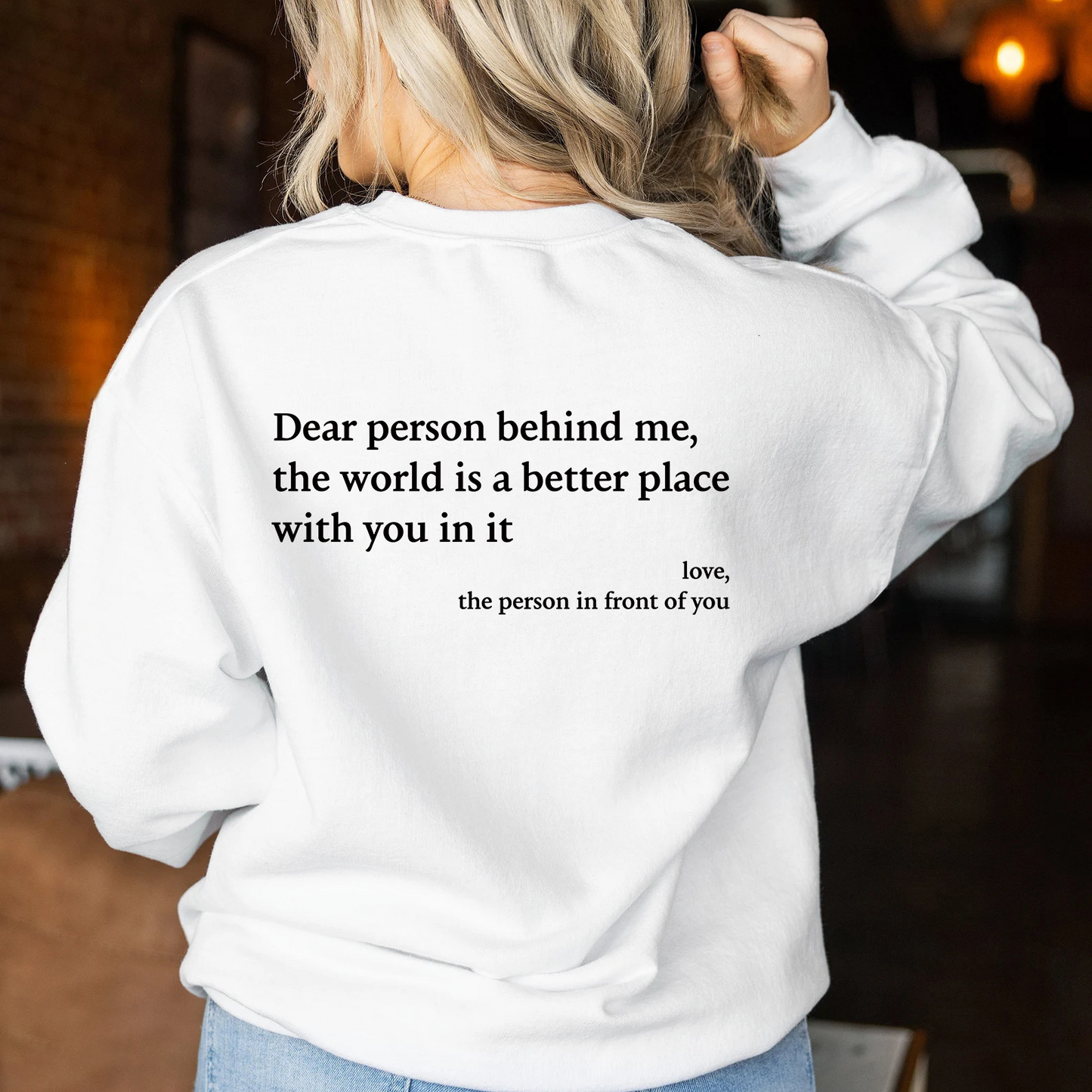 You Are Enough Sweatshirt.