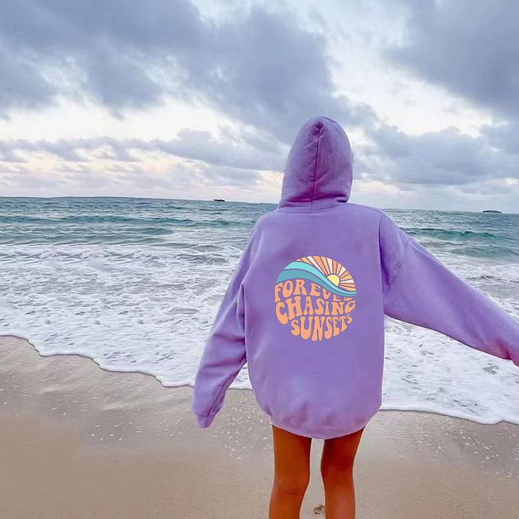 Forever Chasing Sunsets Hoodie.