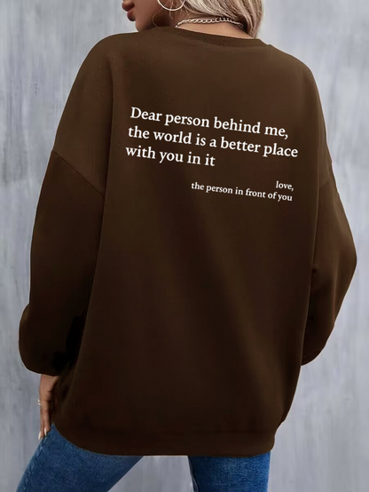 You Are Enough Sweatshirt.
