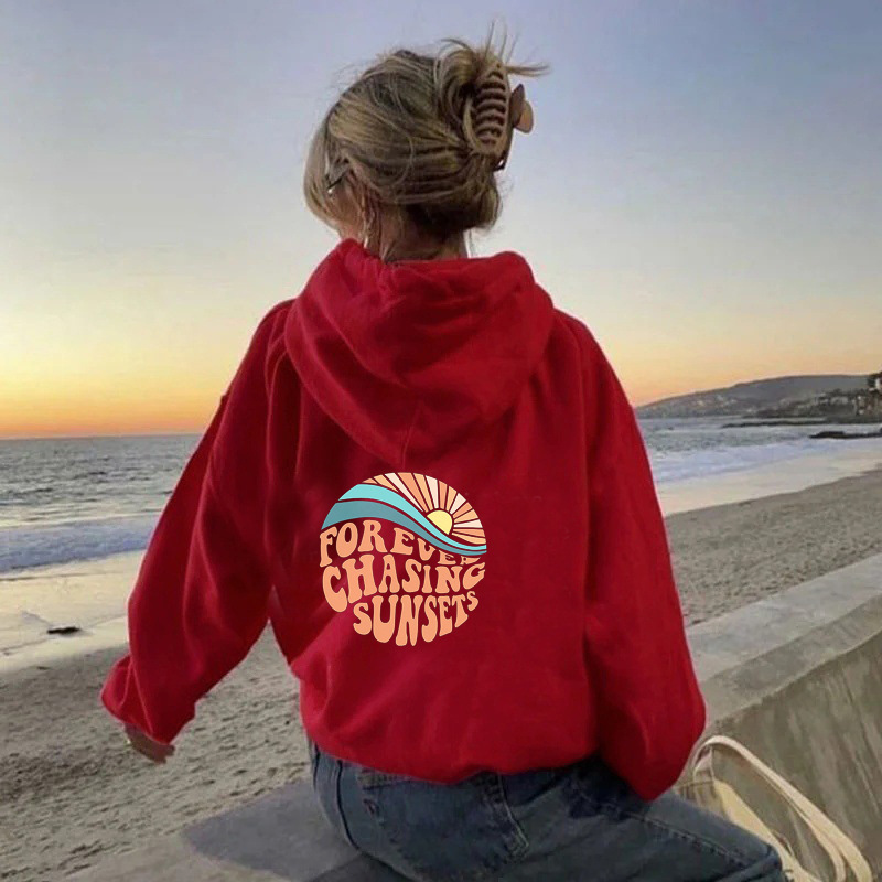 Forever Chasing Sunsets Hoodie.