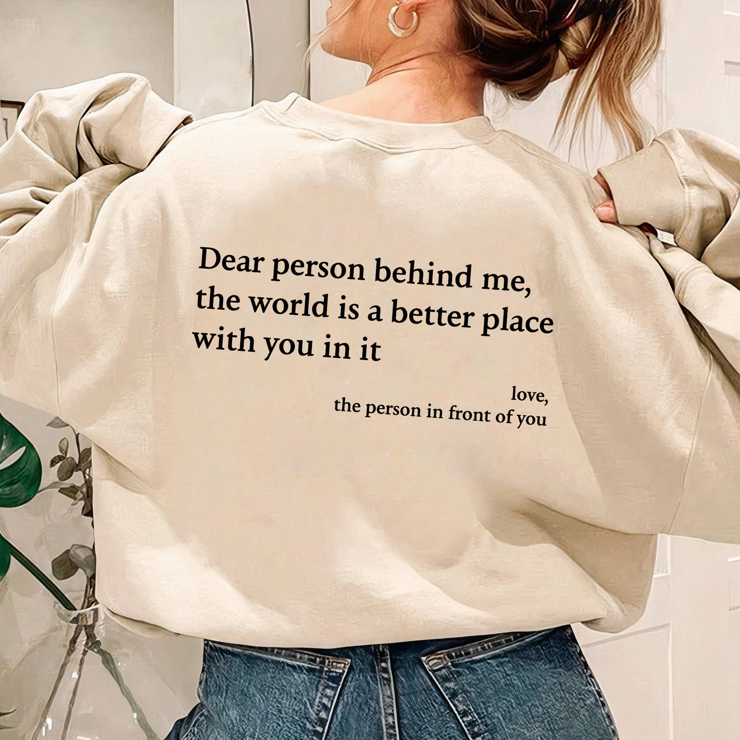 You Are Enough Sweatshirt.