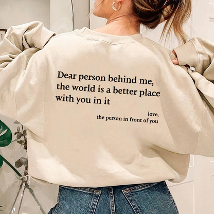 You Are Enough Sweatshirt.