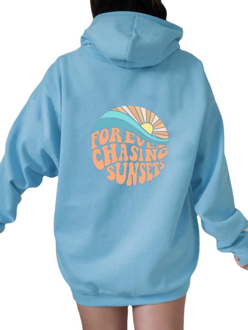 Forever Chasing Sunsets Hoodie.