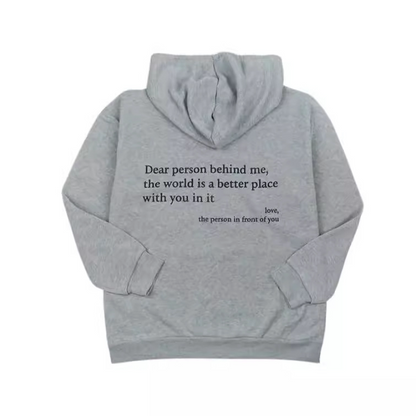 You Are Enough Zipper Hoodie.