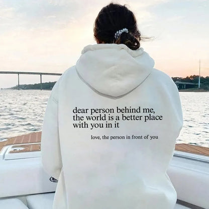 You Are Enough Hoodie.
